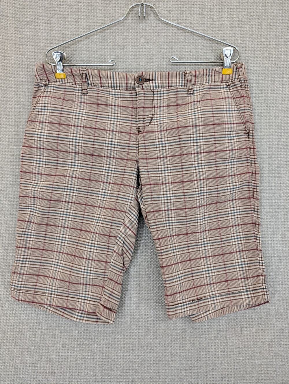 Vintage Maurices Plaid Shorts Size 7/8 -0226E87